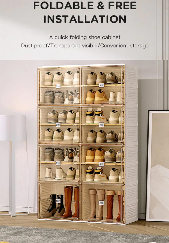 π₯ Premium Shoe Rack Shelf 8 Layer | BOGO & 5-Year Warranty!