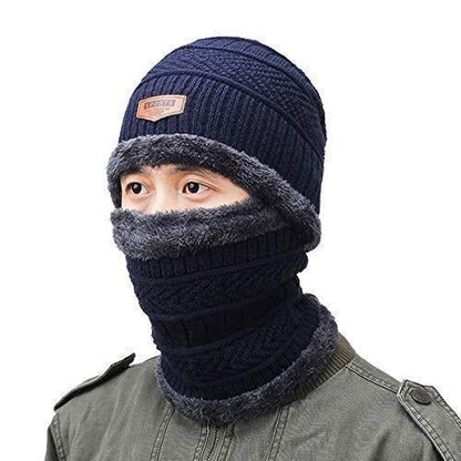 Beanie Cap & Muffler for Men