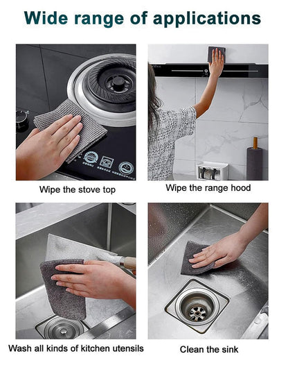 Reusable Microfiber Cleaning Cloth Roll (Mega Offer – 50 Sheets @ Just ₹499!)