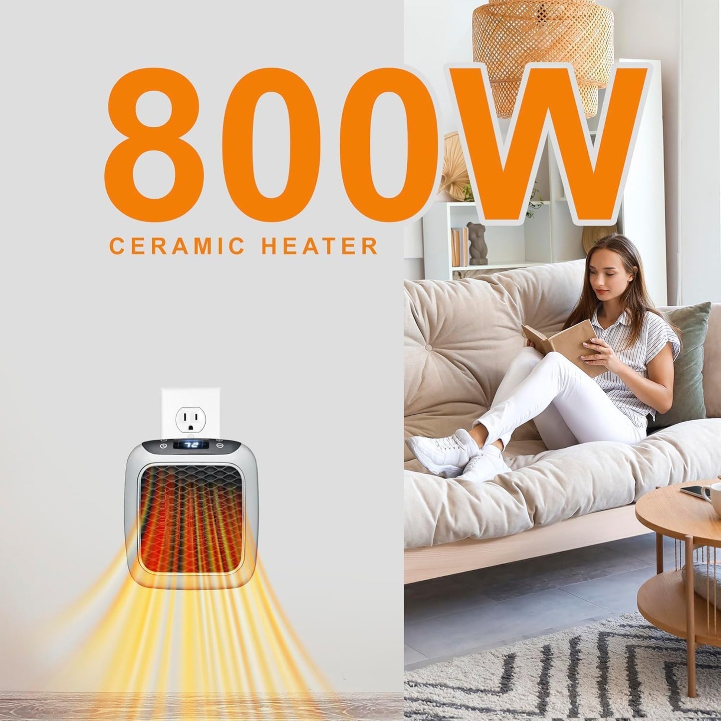 🔥 CozyHeat™ Mini Ceramic Space Heater