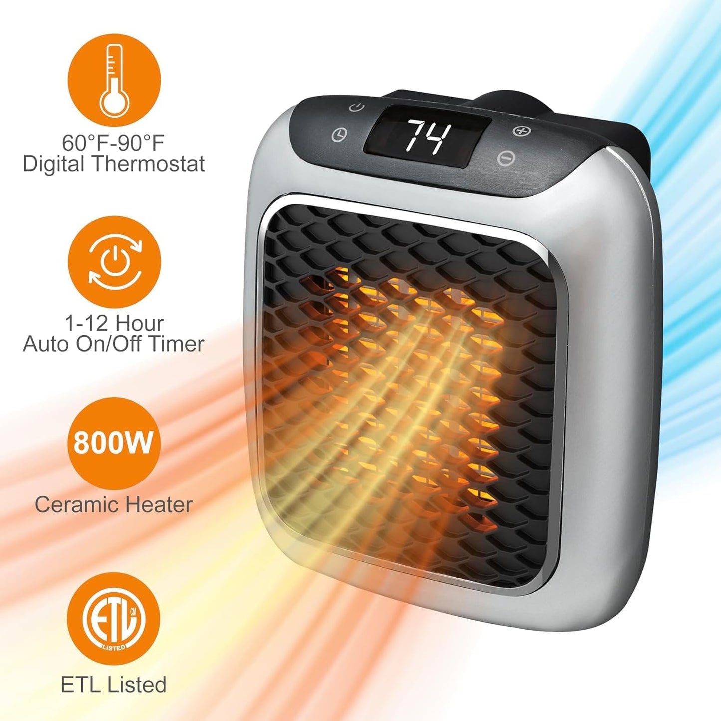 🔥 CozyHeat™ Mini Ceramic Space Heater