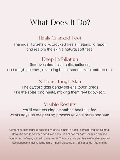 SeoulSkin™ SmoothPeel Foot Mask | BOGO Offer