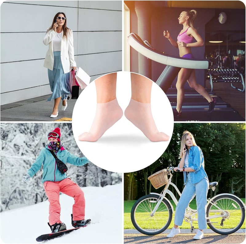 SoftStep™ Silicone Spa Socks | BOGO Offer