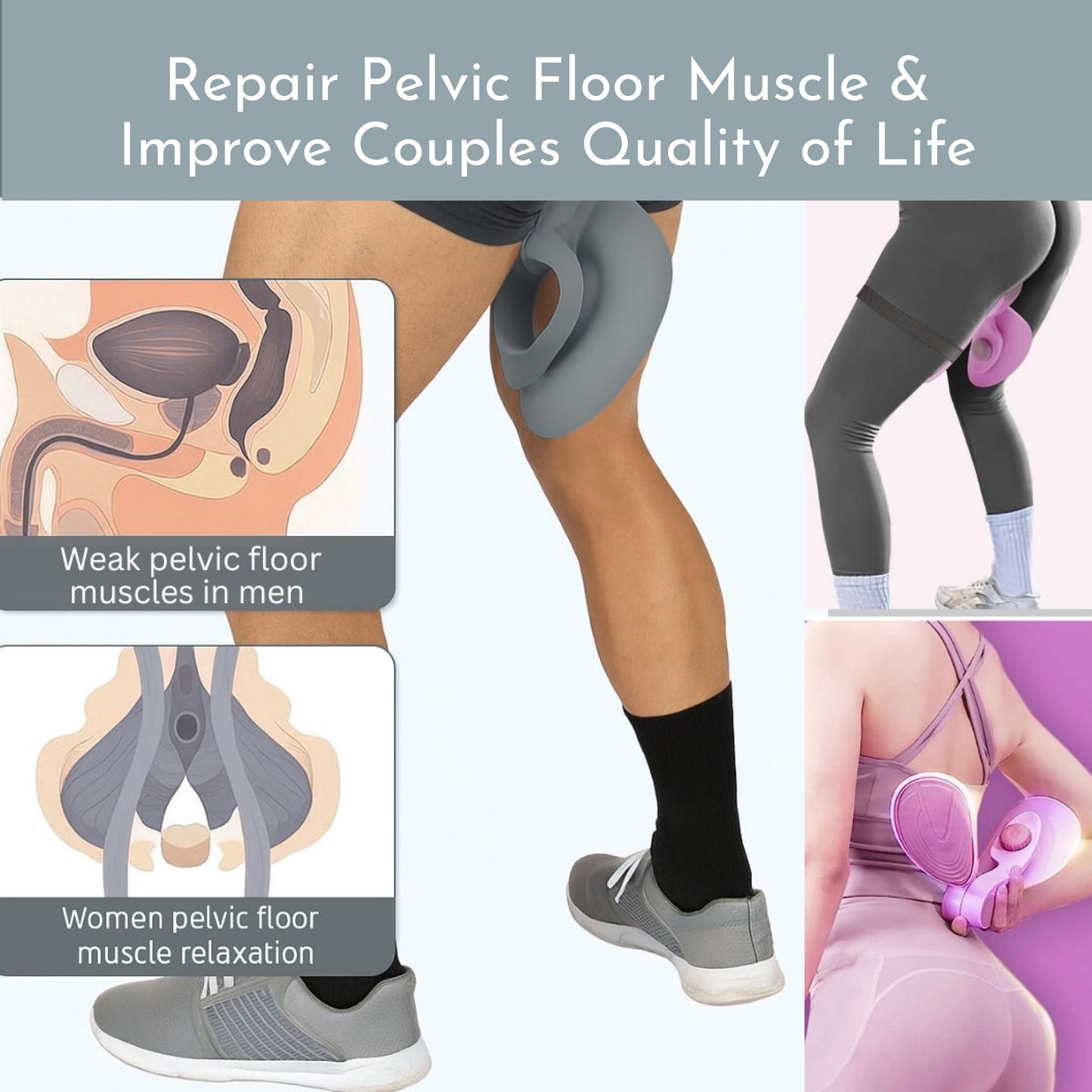 ⭐ ThighFlex Pro™ – Pelvic & Thigh Strength Trainer