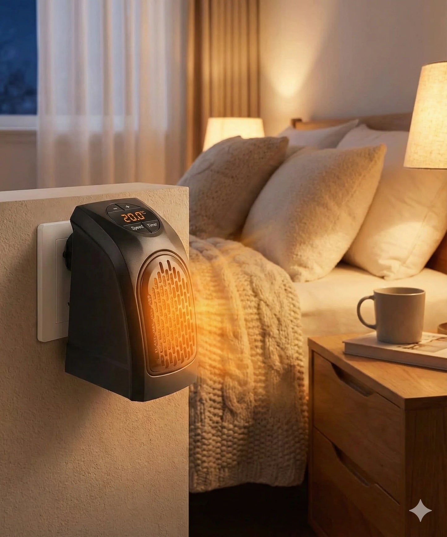 🔥 CozyHeat™ 400W Compact Room Heater