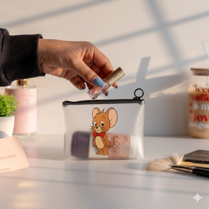 Tom & Jerry Transparent Pouch