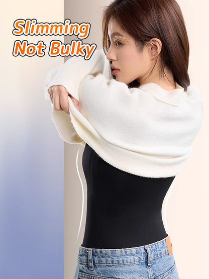 🌟 ThermaSilk™ Square Neck Padded Thermal Top | Buy 1 Get 1 FREE