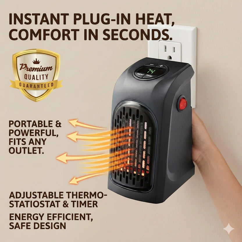 🔥 CozyHeat™ 400W Compact Room Heater