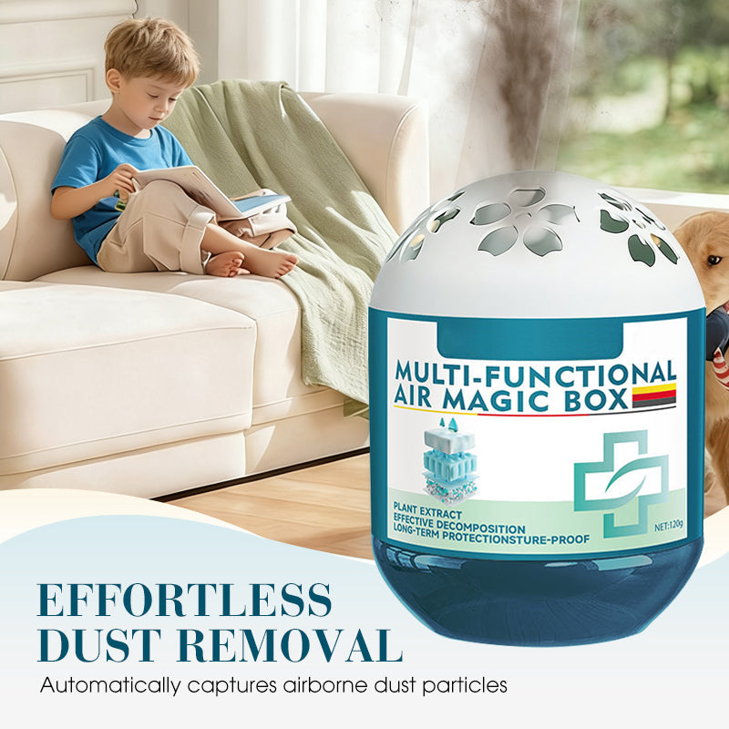 🔥 Limited-Time Pre-Sale⏰Indoor Air Purification Dust Removal Magic Box🏠🌿